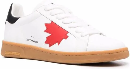DSQUARED2 logo-print low top sneakers White