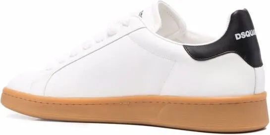 DSQUARED2 logo-print low top sneakers White