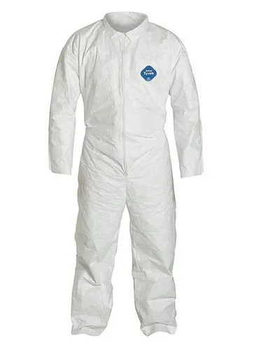 Dupont Tyvek TY120S-5XL - White Coveralls w/ Open Wrists and Ankles, 5XL - 25 Each