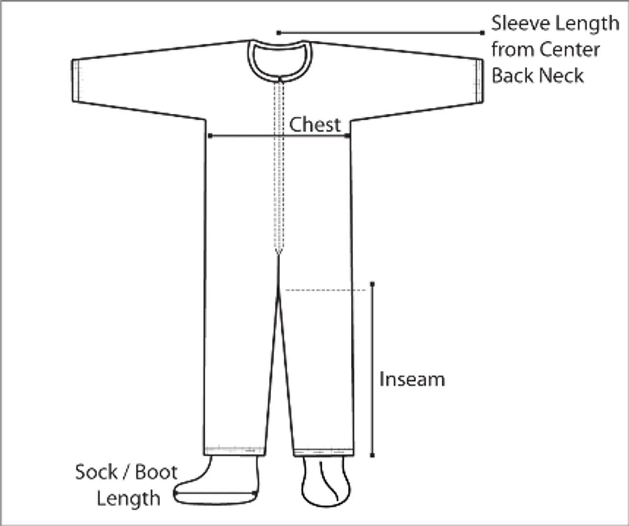 Dupont Tyvek TY120S-5XL - White Coveralls w/ Open Wrists and Ankles, 5XL - 25 Each