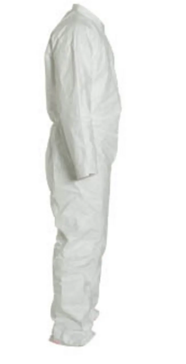 Dupont Tyvek TY120S-5XL - White Coveralls w/ Open Wrists and Ankles, 5XL - 25 Each
