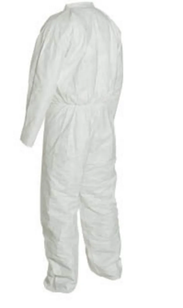 Dupont Tyvek TY120S-5XL - White Coveralls w/ Open Wrists and Ankles, 5XL - 25 Each