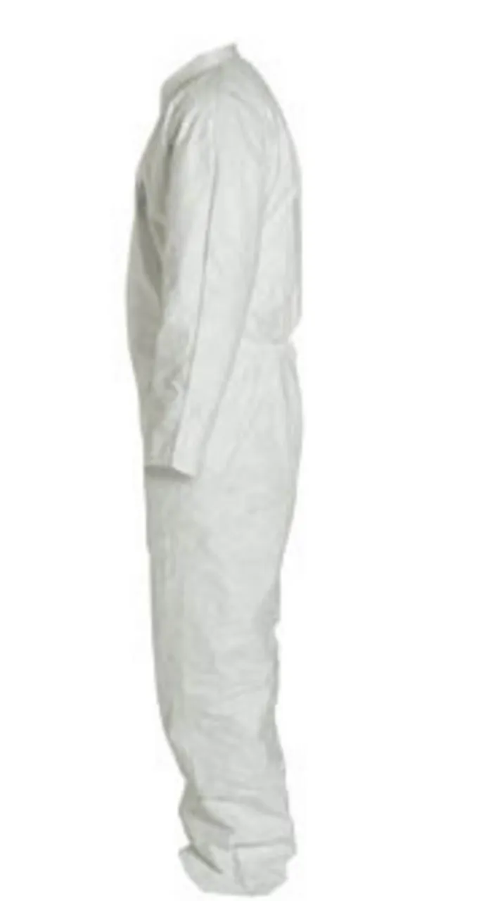 Dupont Tyvek TY120S-5XL - White Coveralls w/ Open Wrists and Ankles, 5XL - 25 Each
