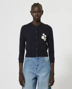 NEWTON CARDIGAN MIDNIGHT - MARANT ETOILE