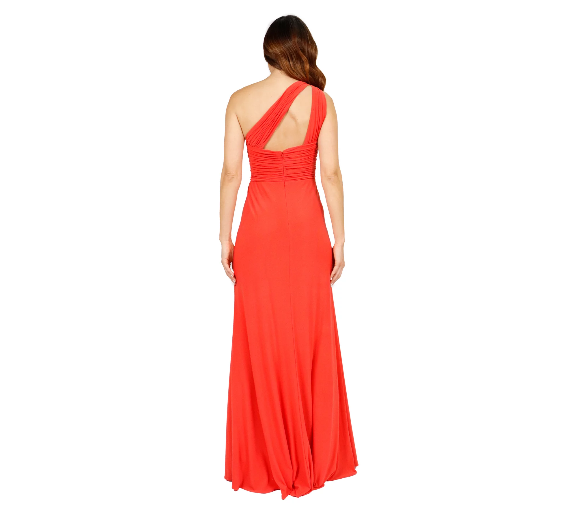 Rene Ruiz Collection One Shoulder Long Dress